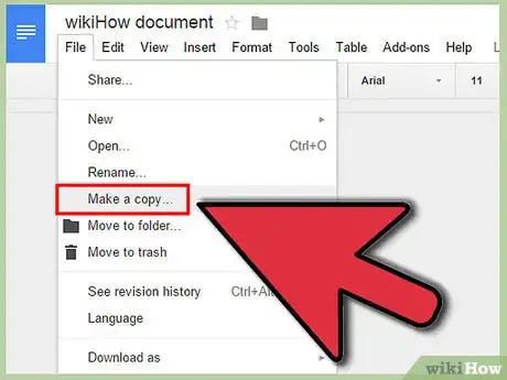 Imagen titulada Make a Google Doc Step 15
