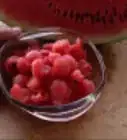 cortar una sandía