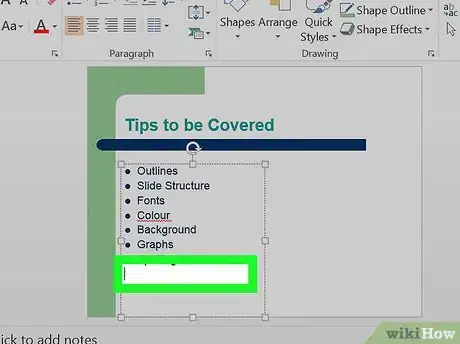 Imagen titulada Add a Bullet Point in PowerPoint Step 3