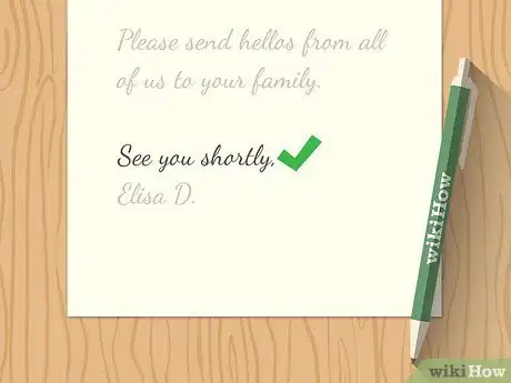 Imagen titulada End a Letter to a Friend Step 7