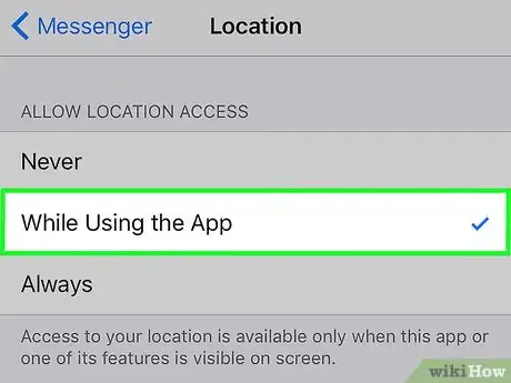 Imagen titulada Send Your Location on Facebook Messenger Step 13