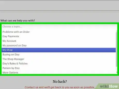Imagen titulada Contact Etsy Support Step 2