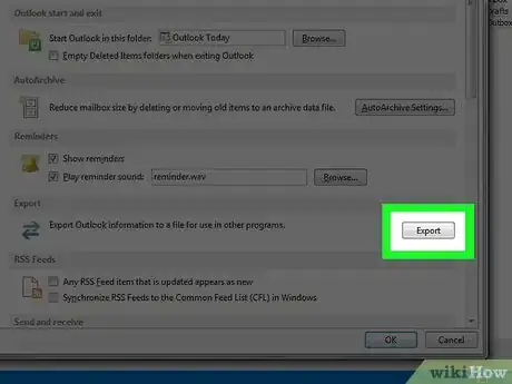Imagen titulada Export Contacts from Outlook 2010 Step 4