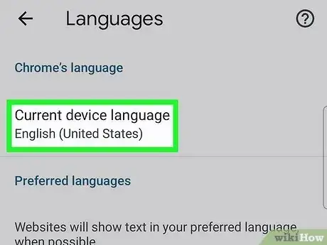 Imagen titulada Change the Default Language in Google Chrome Step 5