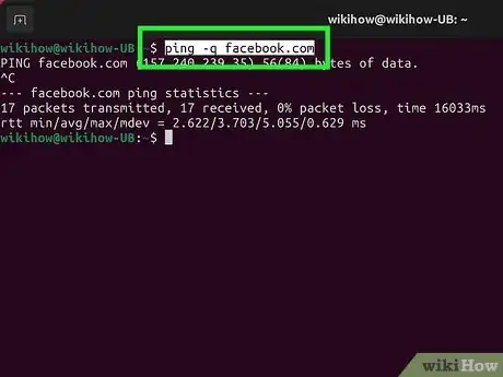 Imagen titulada Ping in Linux Step 13
