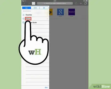 Imagen titulada Clear History in Safari Step 14