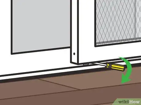 Imagen titulada Remove a Sliding Screen Door Step 06