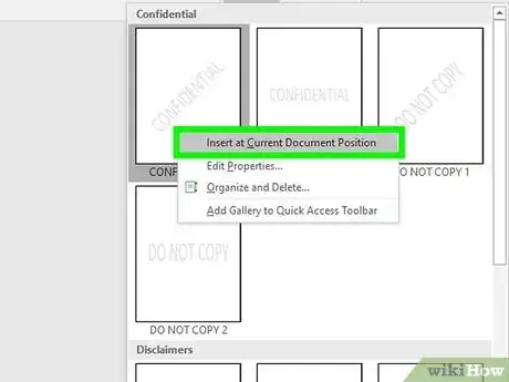Imagen titulada Insert a Background Image on One Page in Word Step 27