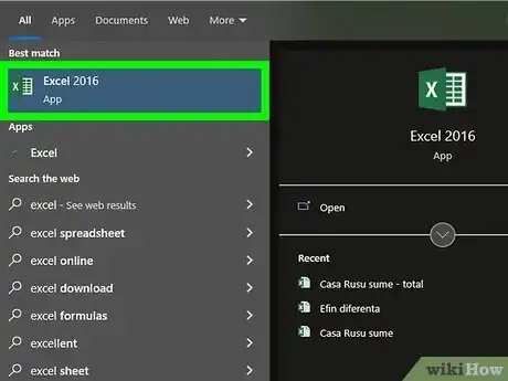 Imagen titulada Create an Inventory List in Excel Step 1