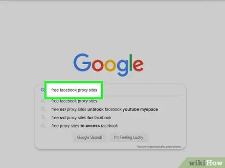 Imagen titulada Get on Facebook When It's Blocked Step 6