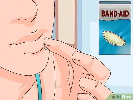 Imagen titulada Hide a Lip Piercing from Parents or Bosses Step 3