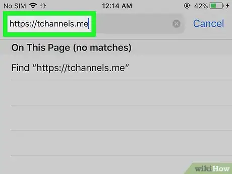 Imagen titulada Find Telegram Channels on iPhone or iPad Step 10