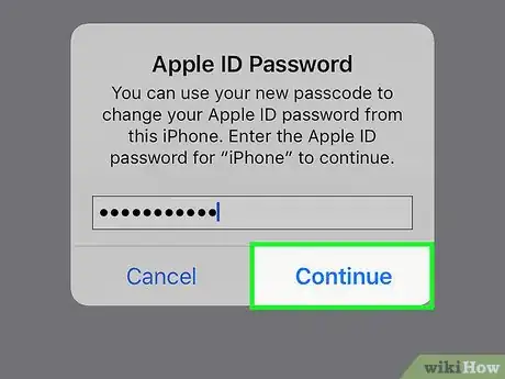 Imagen titulada Set a Passcode on an iPhone Step 9