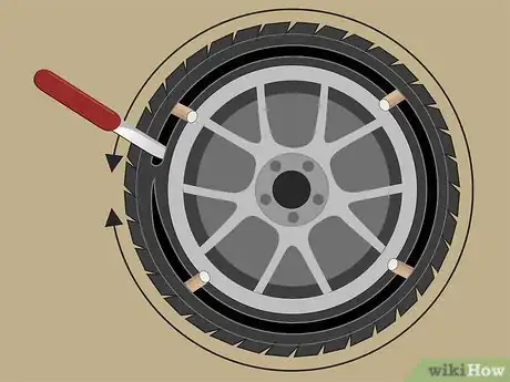 Imagen titulada Cut a Tire Step 05