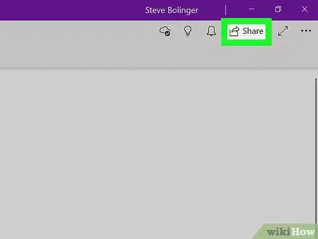 Imagen titulada Share OneNote Notebooks Step 2