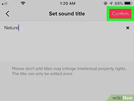 Imagen titulada Name Your Sounds on TikTok Step 8