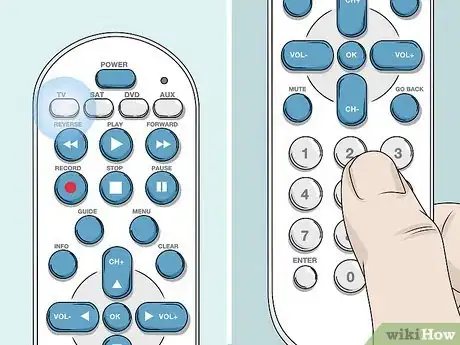 Imagen titulada Program an RCA Universal Remote Using Manual Code Search Step 6