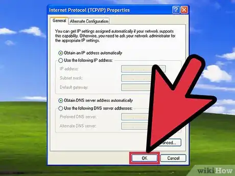 Imagen titulada Set up DHCP Network Settings on Windows XP Step 8