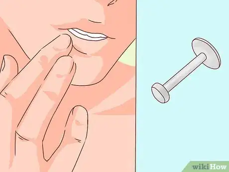 Imagen titulada Hide a Lip Piercing from Parents or Bosses Step 5