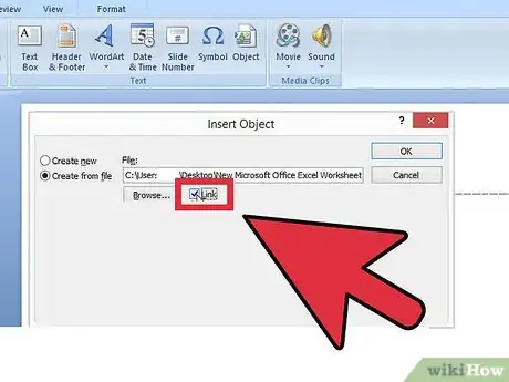 Imagen titulada Link Excel to PowerPoint Step 7