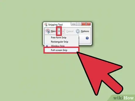 Imagen titulada Take a Screenshot with the Snipping Tool on Microsoft Windows Step 11