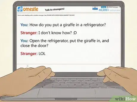 Imagen titulada Meet and Chat With Girls on Omegle Step 7