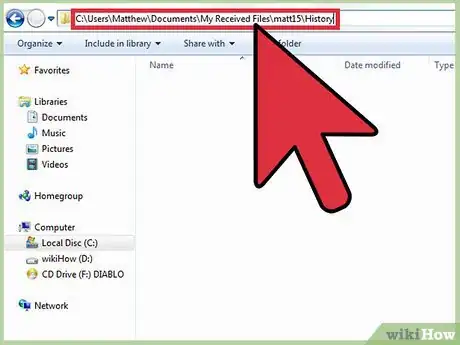 Imagen titulada Locate Your Instant Message History in MSN Messenger Step 2