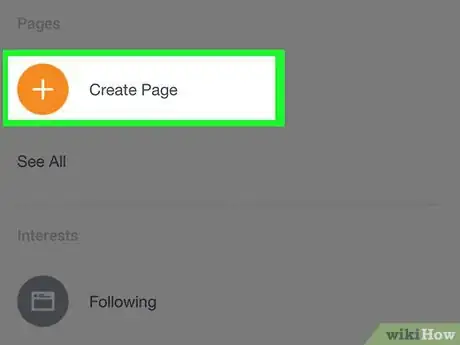 Imagen titulada Create a Facebook Page Step 4