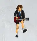 rockear como Angus Young
