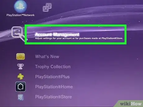 Imagen titulada Game Share on the PS3 Step 3
