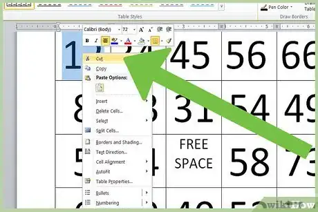 Imagen titulada Make Bingo Cards Step 12