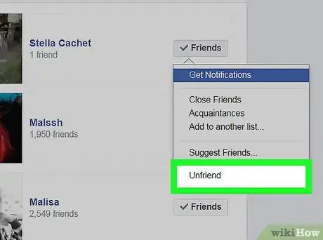 Imagen titulada Delete Multiple Friends on Facebook Step 15