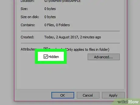 Imagen titulada Make an Invisible Folder Step 9