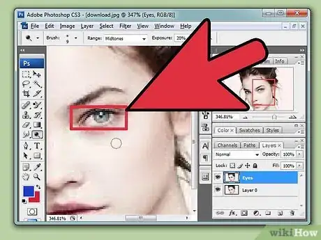 Imagen titulada Make Eyes Pop in Photoshop Step 12