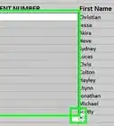 numerar celdas automáticamente en Excel