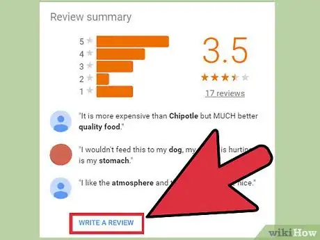 Imagen titulada Write a Review on Google Step 4