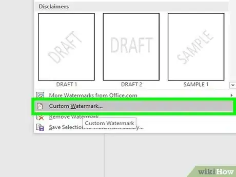 Imagen titulada Insert a Background Image on One Page in Word Step 18
