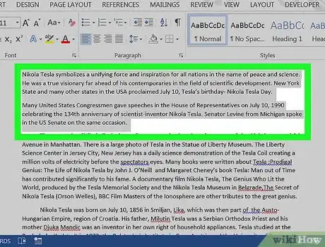 Imagen titulada Do a Dotted Underline in Word Step 2