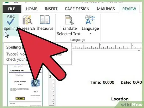 Imagen titulada Create an Email Newsletter in Publisher Step 11