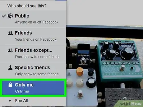 Imagen titulada Make Photos Private on Facebook Step 8