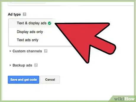 Imagen titulada Earn Money Through Google Adsense Step 4