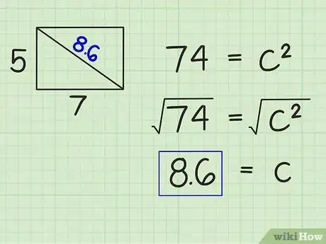 Imagen titulada Find the Measurement of the Diagonal Inside a Rectangle Step 32