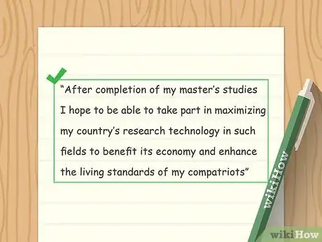 Imagen titulada Write a Study Plan for a Scholarship Step 8