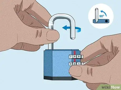 Imagen titulada Open a 3 Digit Combination Lock Step 13