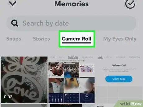 Imagen titulada Upload Long Videos on Snapchat from Camera Roll on Android Step 4