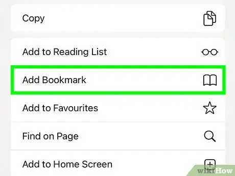 Imagen titulada Bookmark on an iPad Step 3