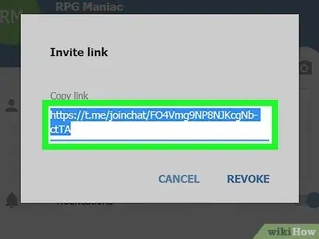 Imagen titulada Invite Someone to a Group on Telegram on PC or Mac Step 6