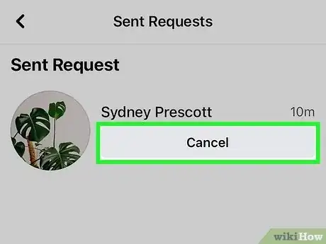 Imagen titulada Cancel a Friend Request on Facebook Step 10