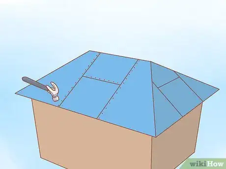 Imagen titulada Build a Hip Roof Step 14