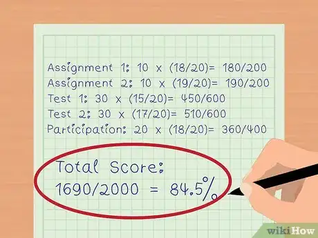 Imagen titulada Calculate Your Final Grade Step 9